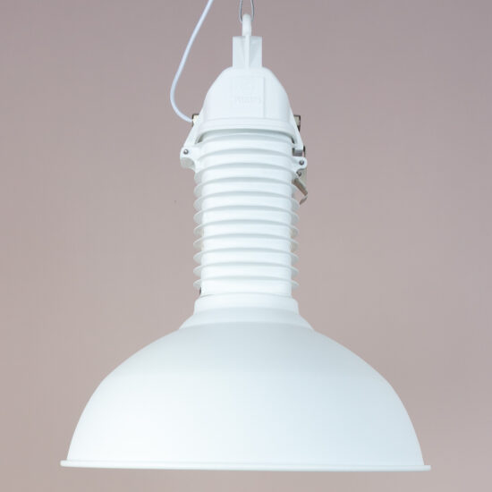 productfoto van witte designlamp industriële PH001 White Label