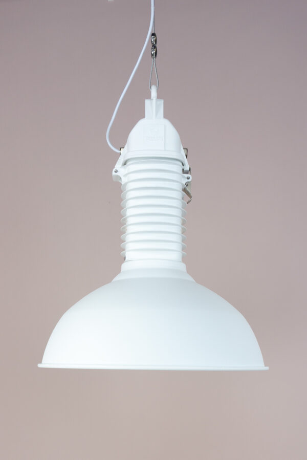productfoto van witte designlamp industriële PH001 White Label