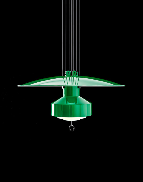 designlamp Saliscendi groen van Stilnovo