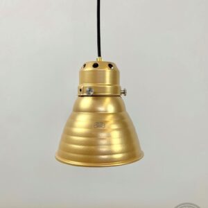 upcyclede lamp ZI001-Gold van Zeiss Ikon - gouden lamp design 5