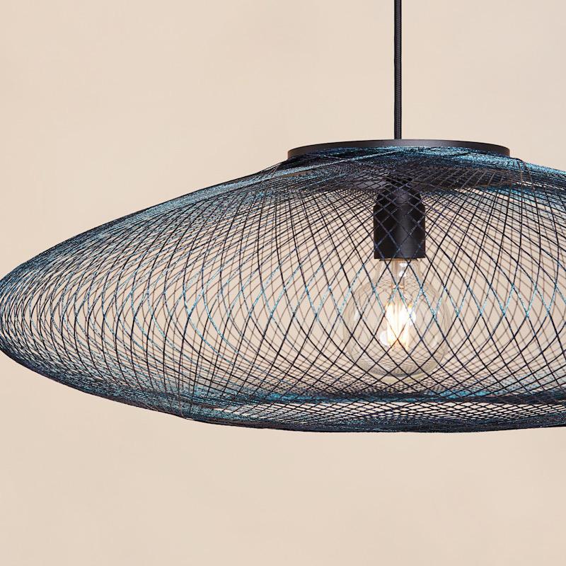 Zijkant UFO Iridescent lamp